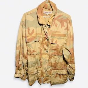 Free people soft lightweight military jacket